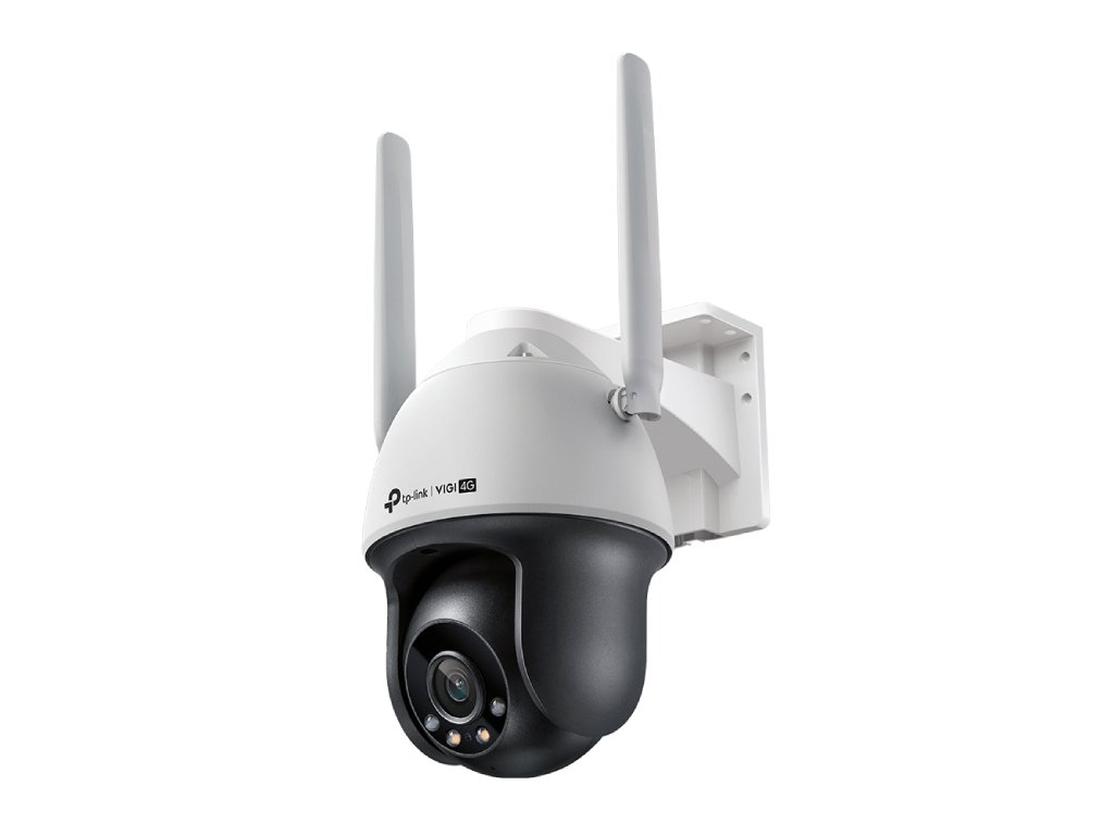 TP-LINK VIGI C540-4G(4mm) 4MP Outdoor Full-Color 4G Pan Tilt Network Camera, IP66 Waterproof