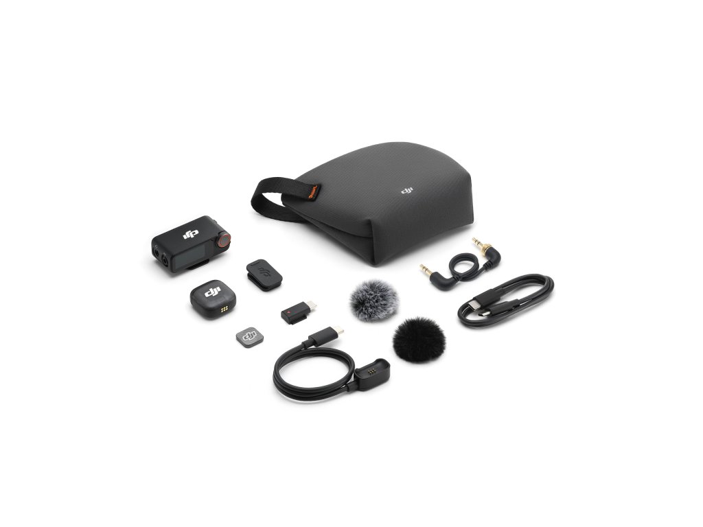 DJI Mic 3 (1 TX + 1 RX) - 1x DJI Mic 3 Transmitter + 1x DJI Mic 3 Receiver