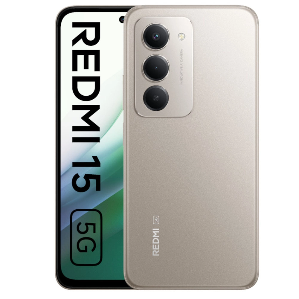 Xiaomi Redmi 15 5G 4GB/128GB, sivi