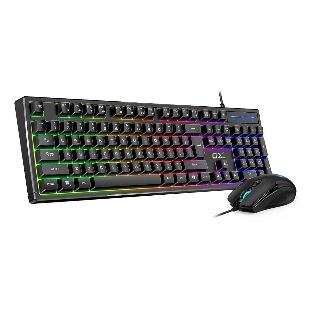 GENIUS GX GAMING Scorpion KM-GX6/ wired set keyboard+mouse/ RGB/ Copilot/ USB/ black