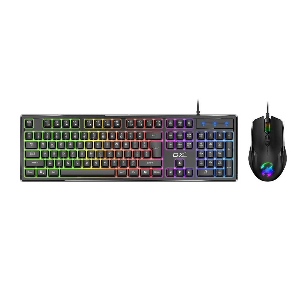 GENIUS GX GAMING Scorpion KM-GX6/ wired set keyboard+mouse/ RGB/ Copilot/ USB/ black