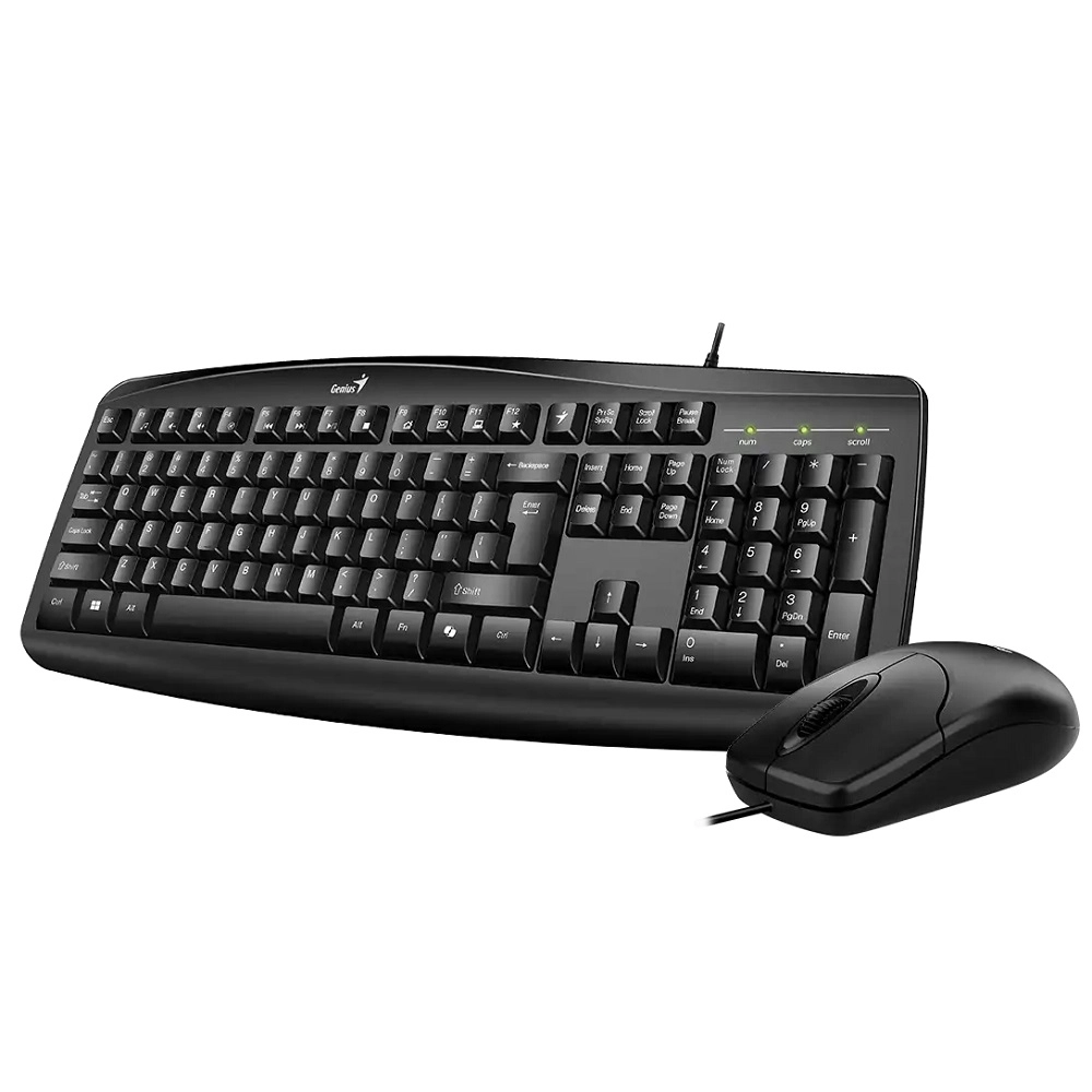 GENIUS Smart KM-200, BLK,USB,SER