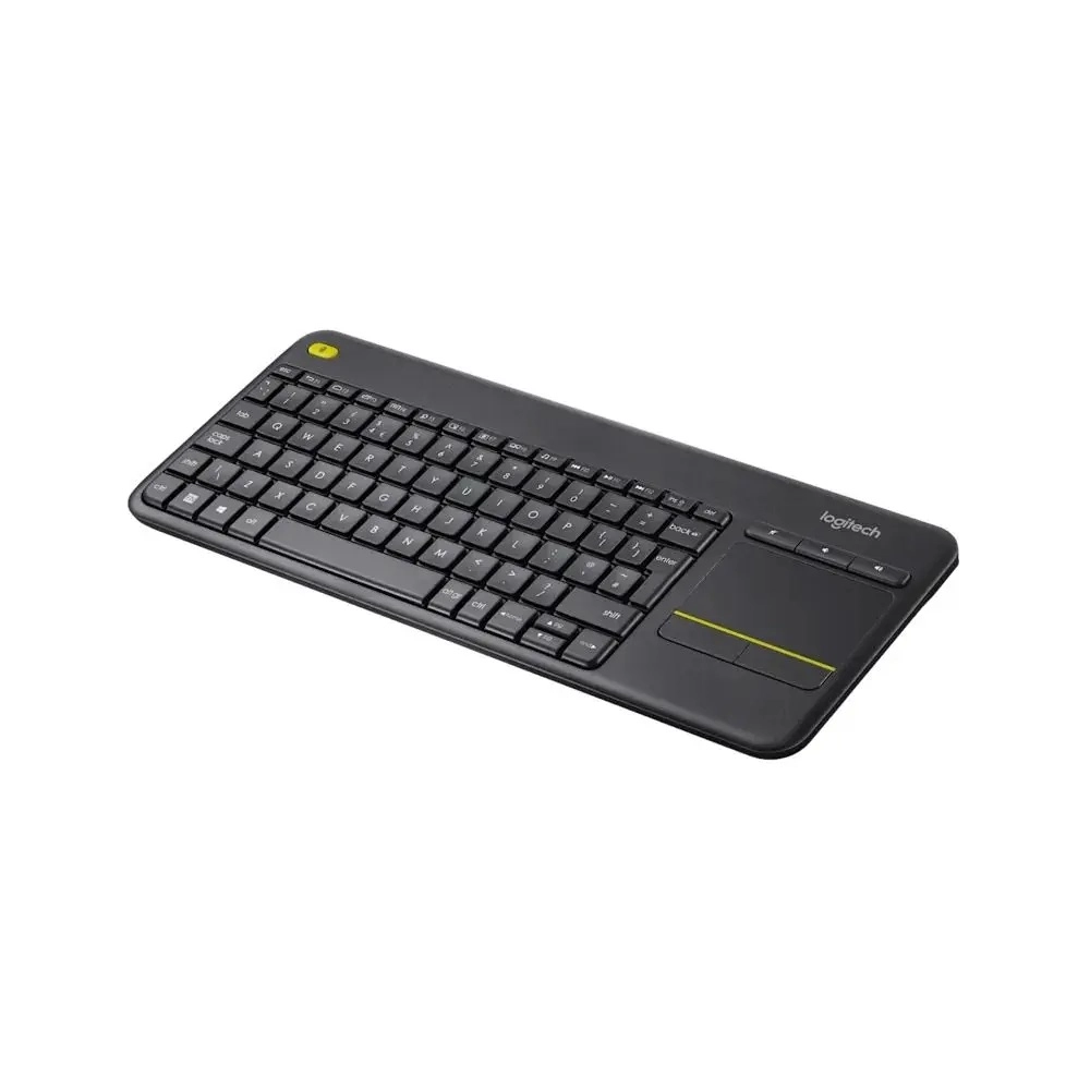 LOGITECH K400 Plus Wireless Touch Keyboard Black YU
