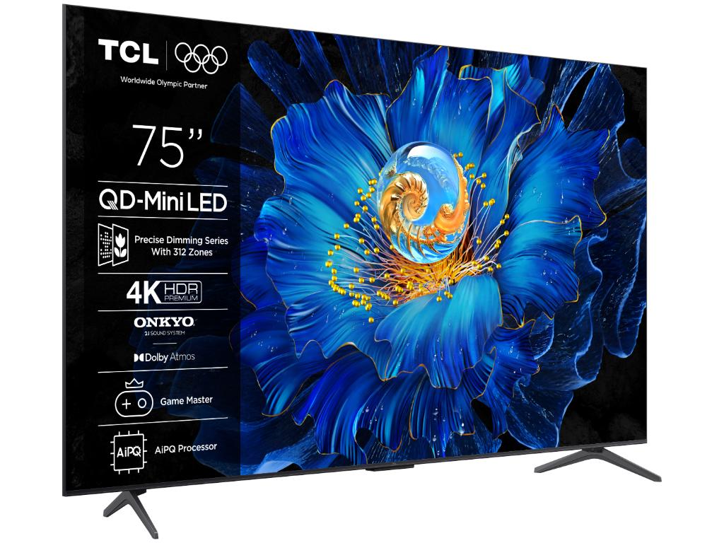 TCL 75C6KS mini LED TV 75" ultra HD, Google TV smart,  312 Local Dimming Zones , ultra slim dizajn