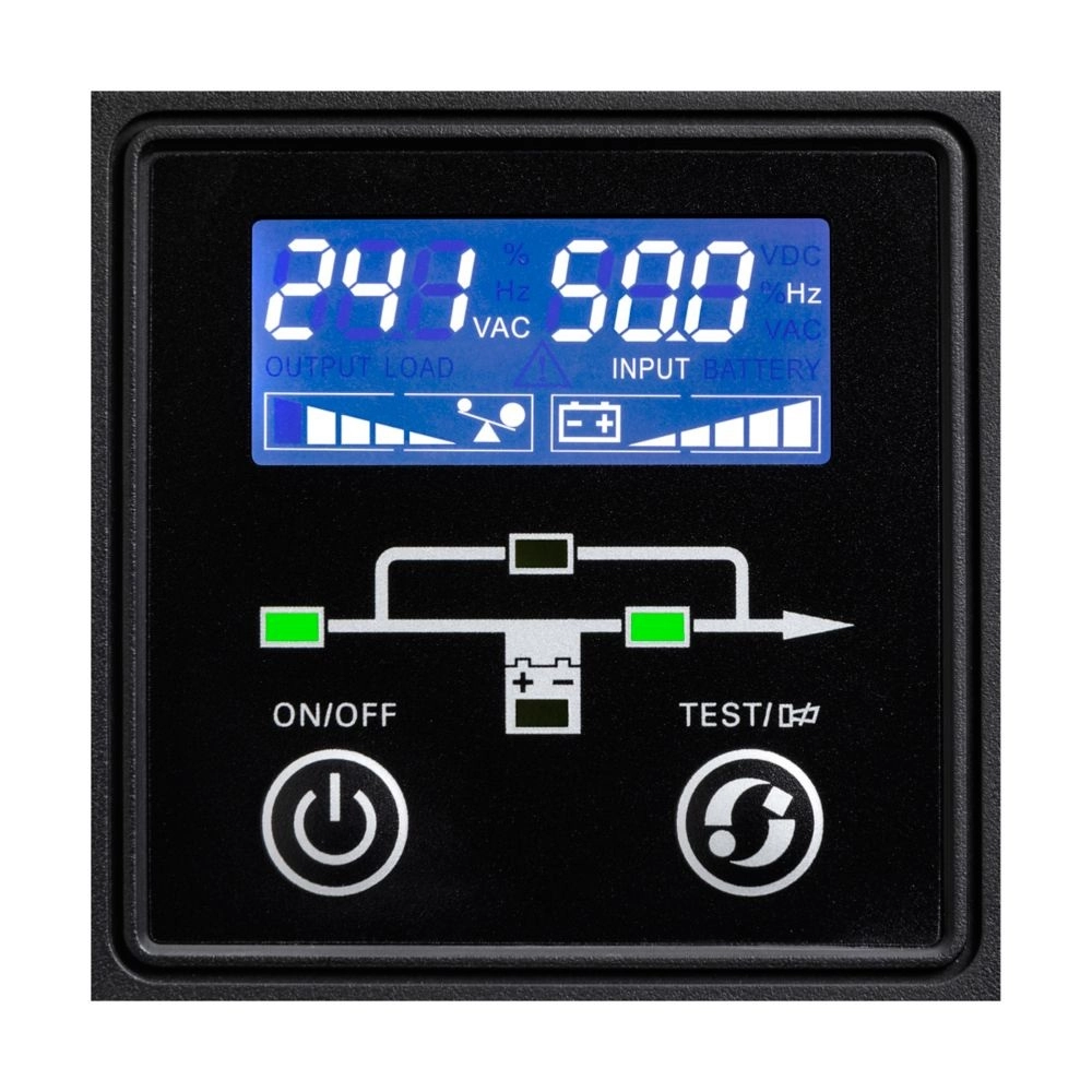 Eaton 9E UPS, 1000 VA, 800 W, Input: C14, Output: (4) C13, Tower Online/Double-conversion