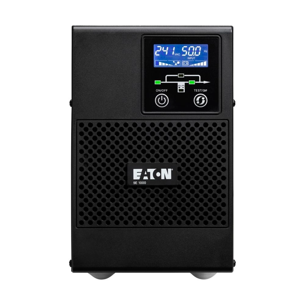 Eaton 9E UPS, 1000 VA, 800 W, Input: C14, Output: (4) C13, Tower Online/Double-conversion