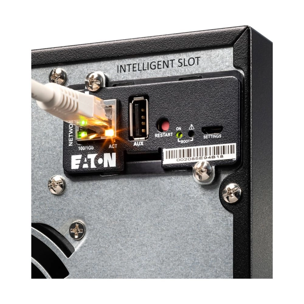 Eaton 9E UPS, 1000 VA, 800 W, Input: C14, Output: (4) C13, Tower Online/Double-conversion
