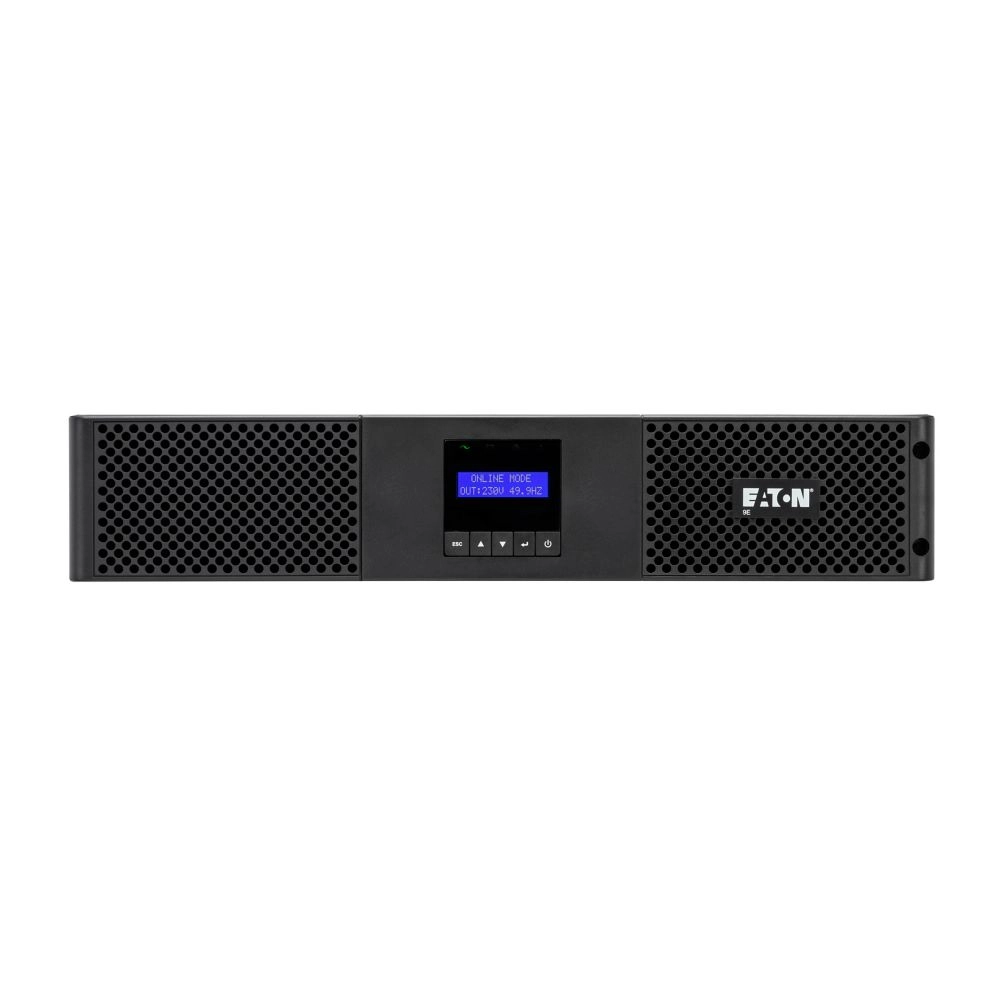 Eaton 9E UPS,2000 VA,1800 W,Input:C14, Outputs:(6)C13,Rack,2U,Online double conversion