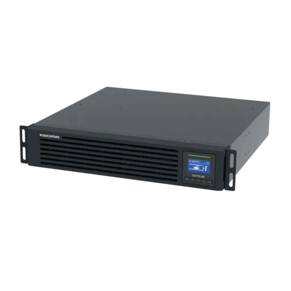 Socomec UPS NeTYS RT 1500VA/1500W 240V VFI UPS + Battery/Rails ON-LINE